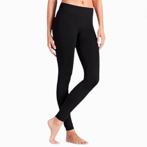 Athleta Stardust Seamless Black Leggings Sz M